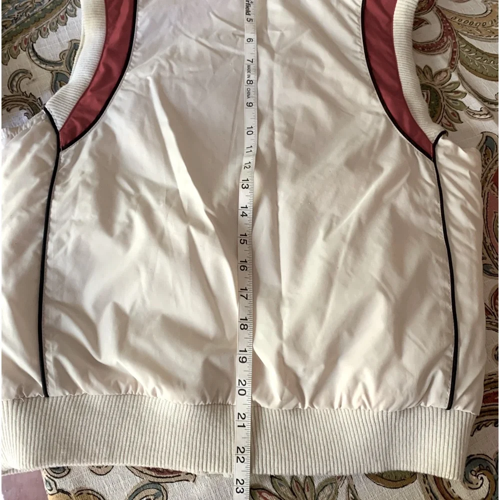 Super Cute Sporty Vintage Puma Puffy Zip‎ Up Crop Vest